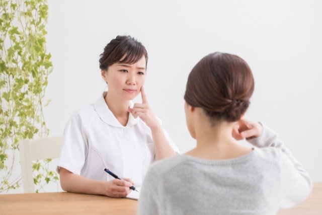 看護師と相談