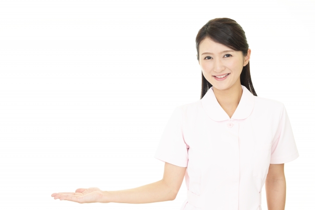 手を差し出す人